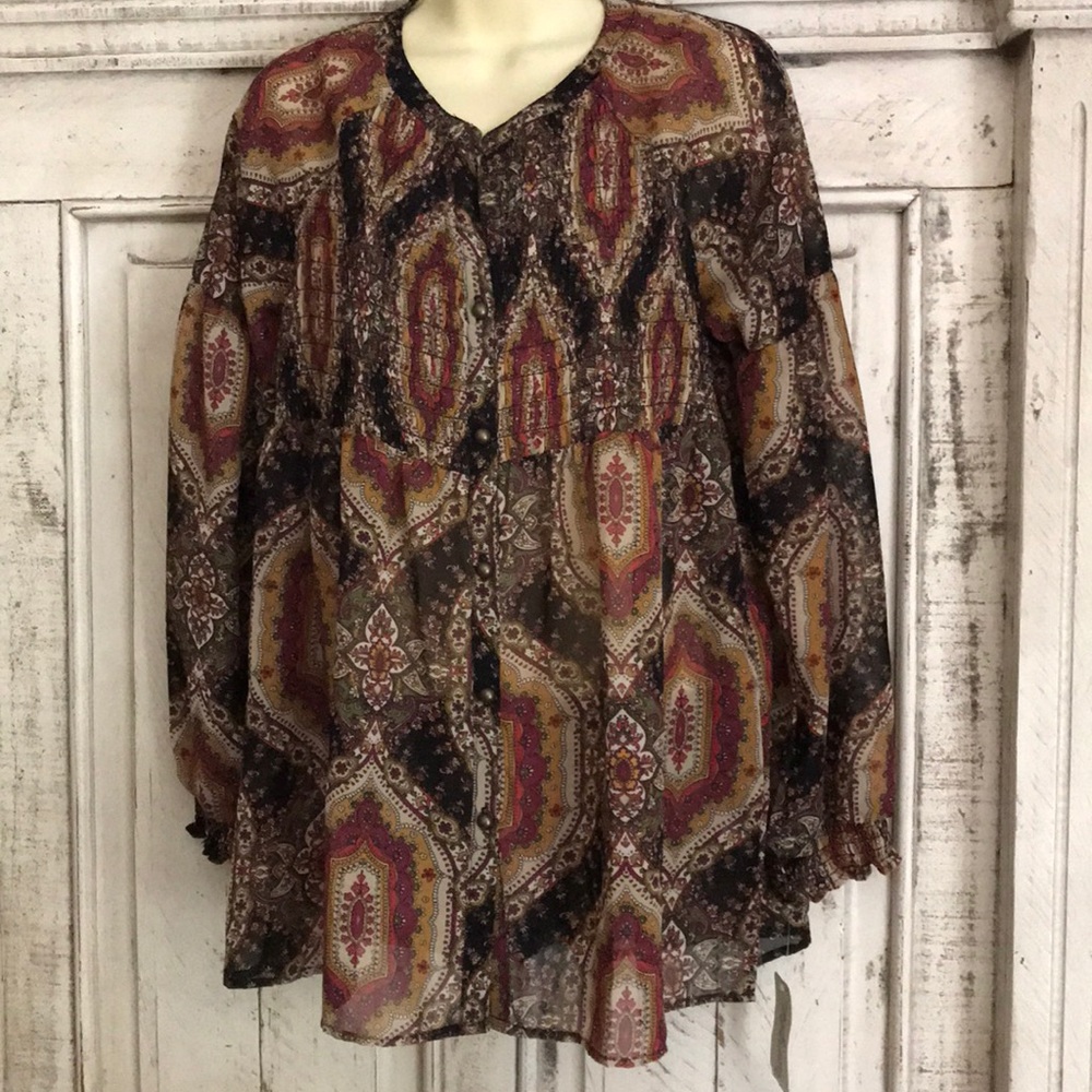 Wrangler retro blouse
